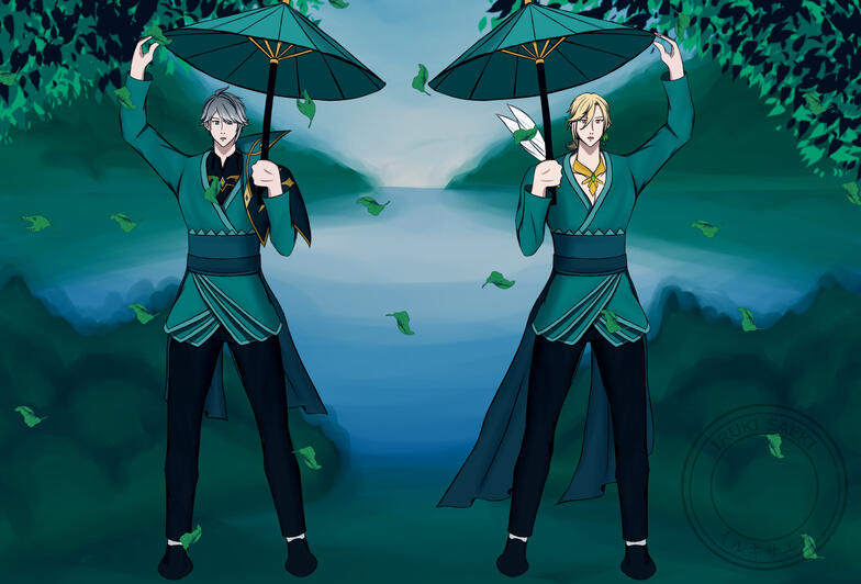 Alhaitham x Kaveh - Zankoku no Ame (Genshin Impact)